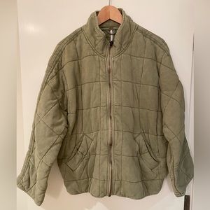 Free People Dolman Quilted Jacket